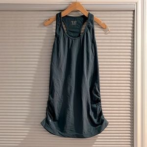 Dark green Athleta top